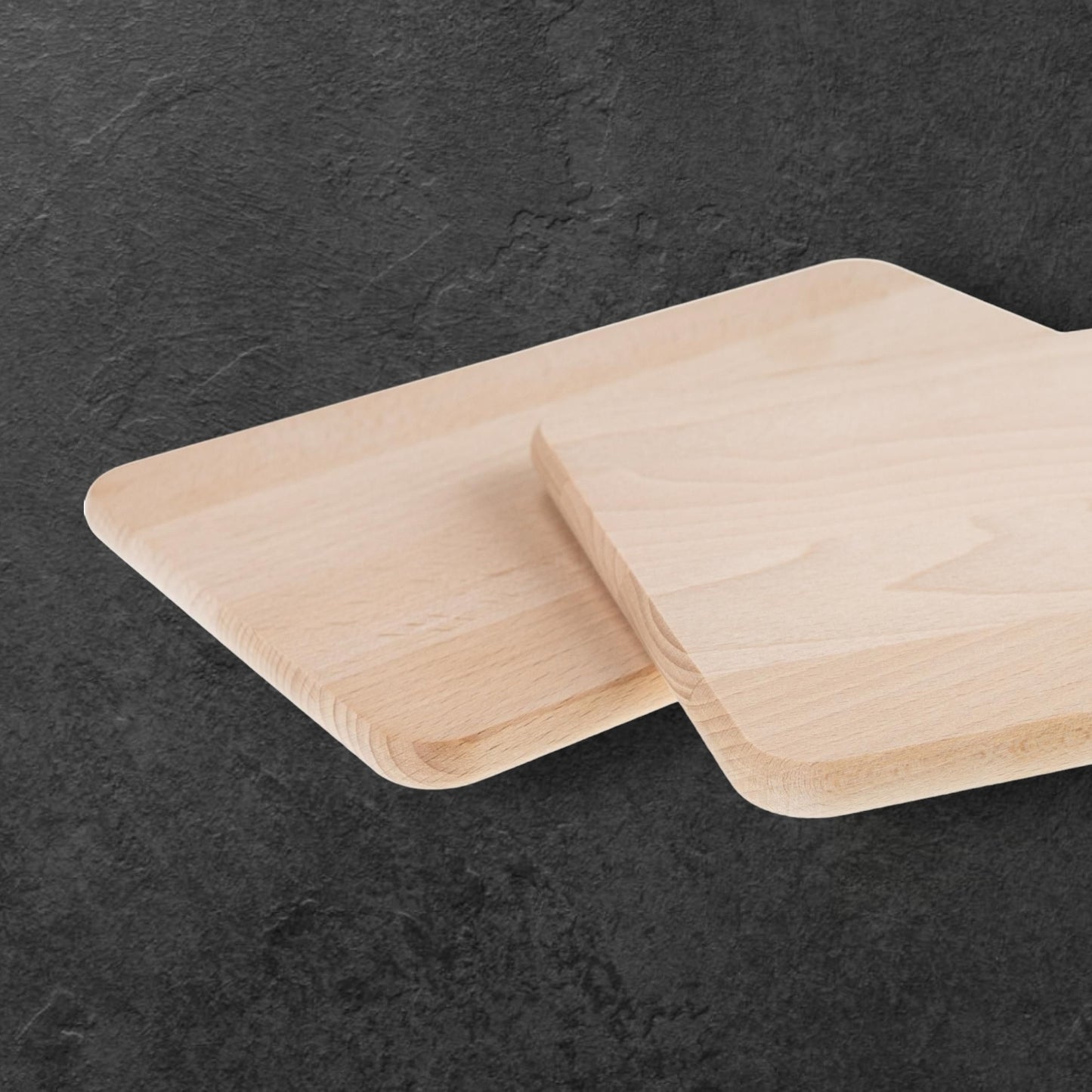 Kompaktes Schneidebrett aus FSC®-zertifiziertem Buchenholz – 24x15cm