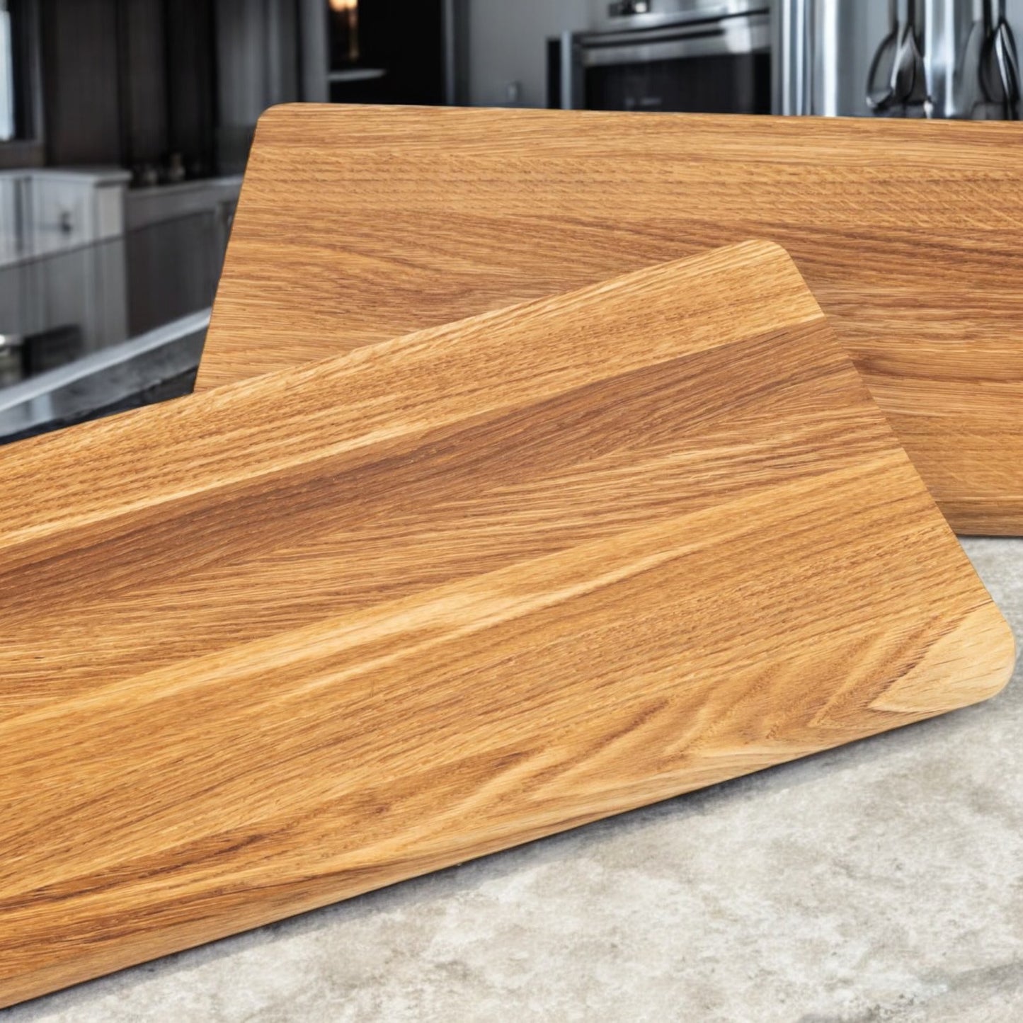 Cutting board in oiled oak - 225x 125mm