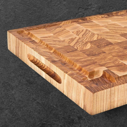 XXL chopping block made of oiled oak - 60 x 40cm, 10 kg