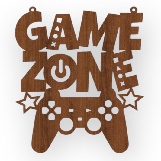 Deko Skylt „Game Zone“ Typ Playstation