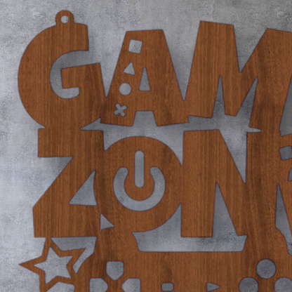 Wanddekoration „Game Zone“ 