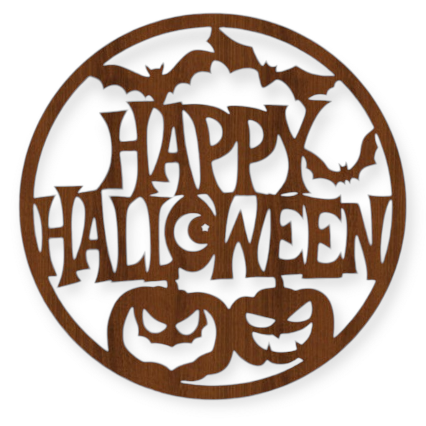Dekoschild „Happy Halloween“
