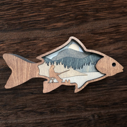 Multilayer "Relaxed fishing"