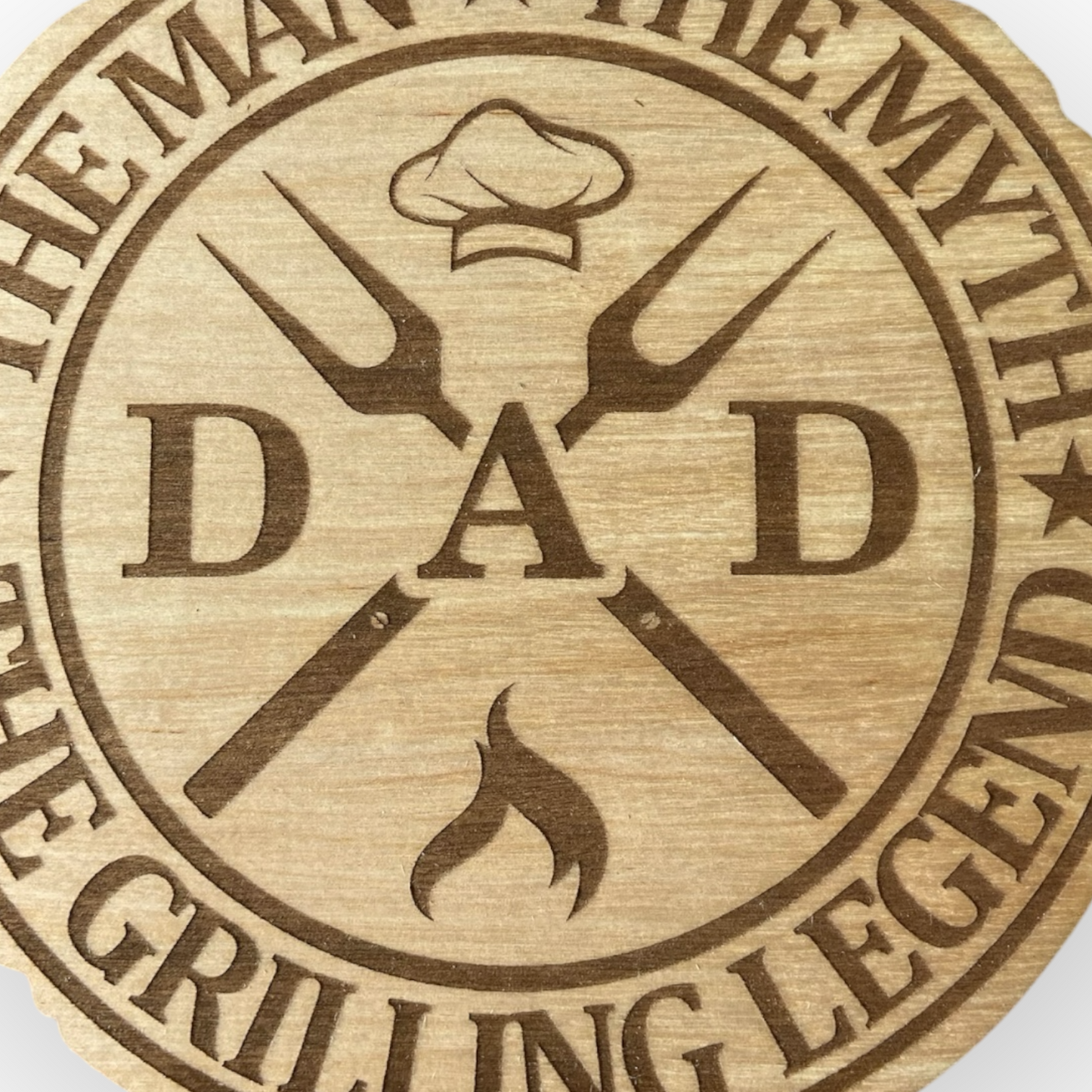 Dad "The Man the Myth the Grilling Legend"