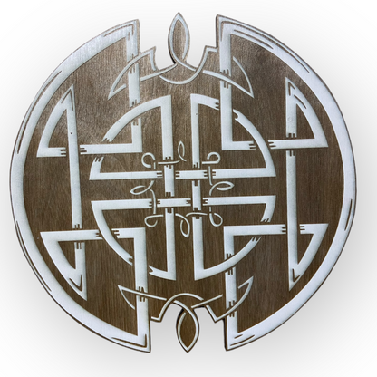 Väggdekoration – Keltisk Dara-knut