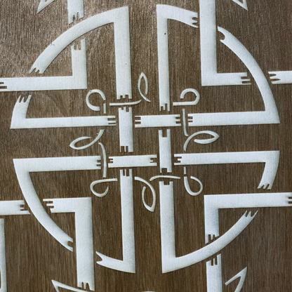 Väggdekoration – Keltisk Dara-knut