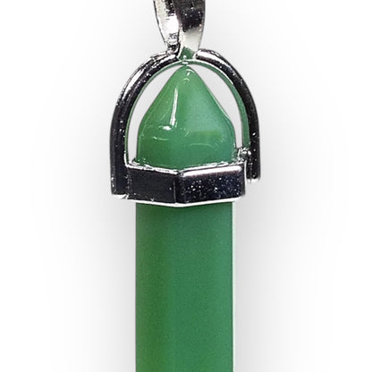 Gemstone pendant Aventurine Green