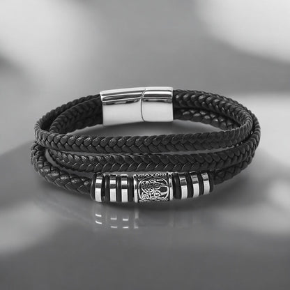 Armband "Wolf Paw triple"