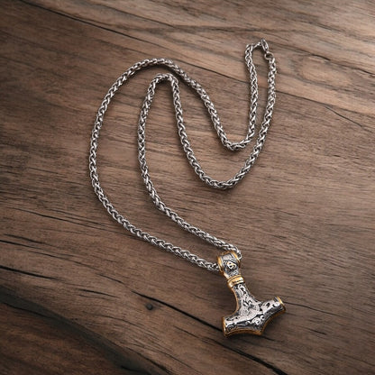 Halsband "Mjölner Asgard-Knot"