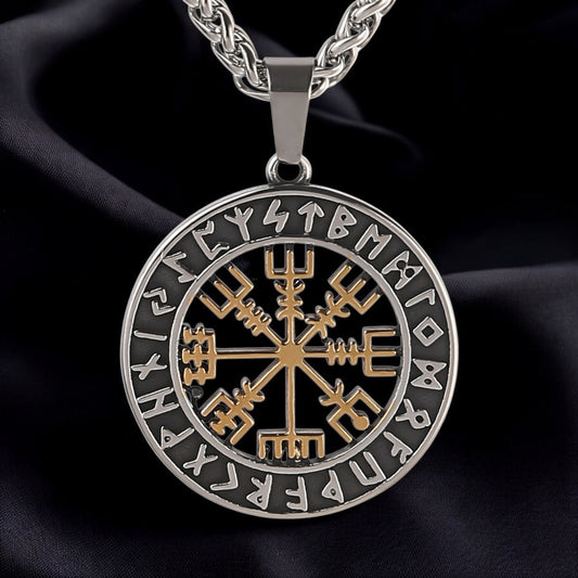 Halsband "Runkompass Vegvisir"