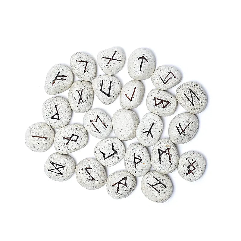 Runor Orakelset - Keramik i Bomullspåse