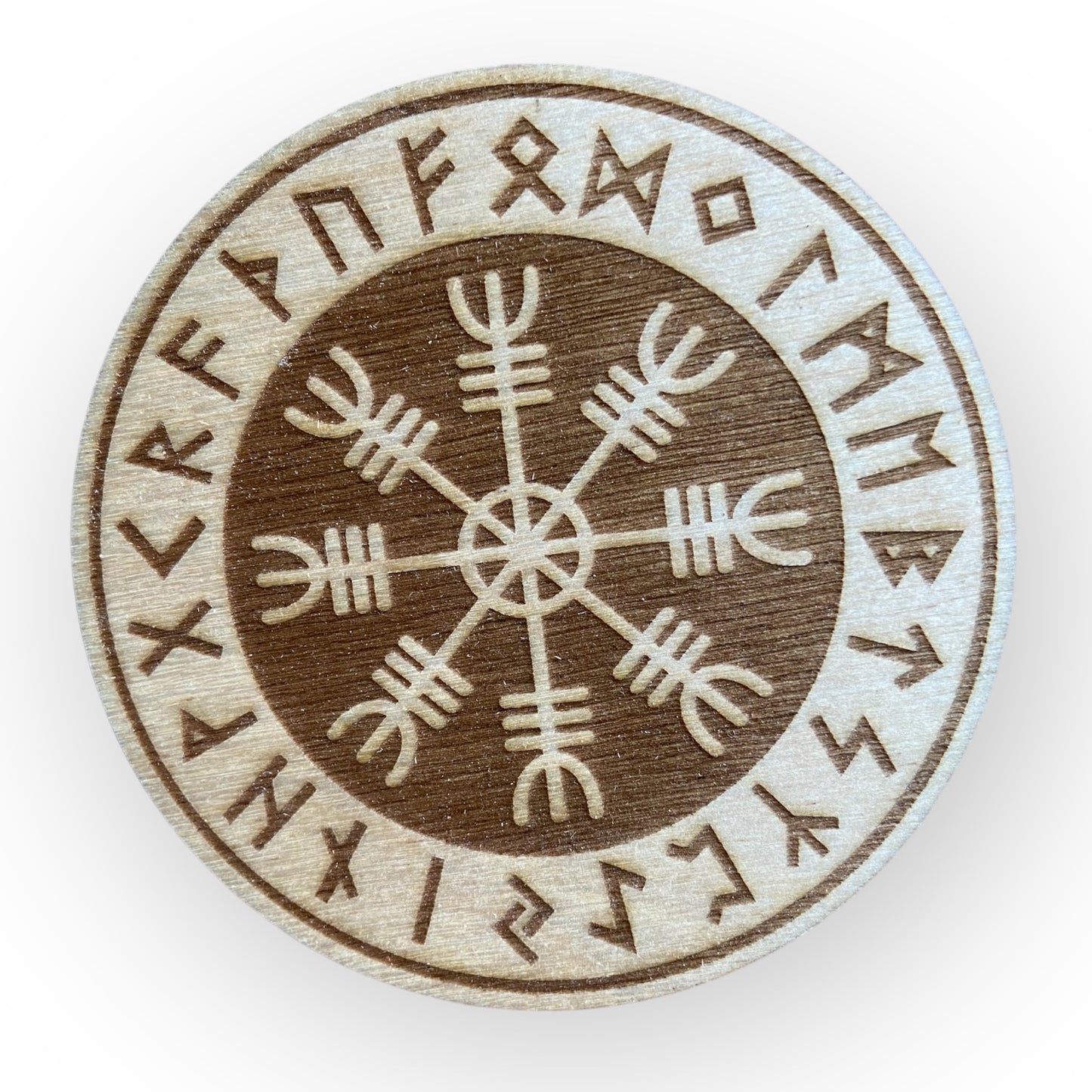 Glasunderlägg "Nordic Rune Coasters“