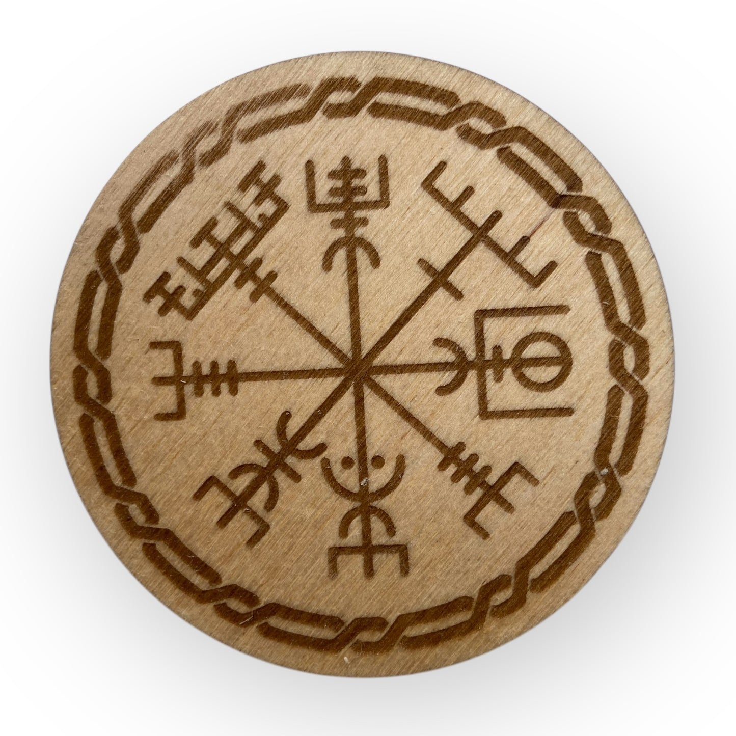 Glasunderlägg "Nordic Rune Coasters“
