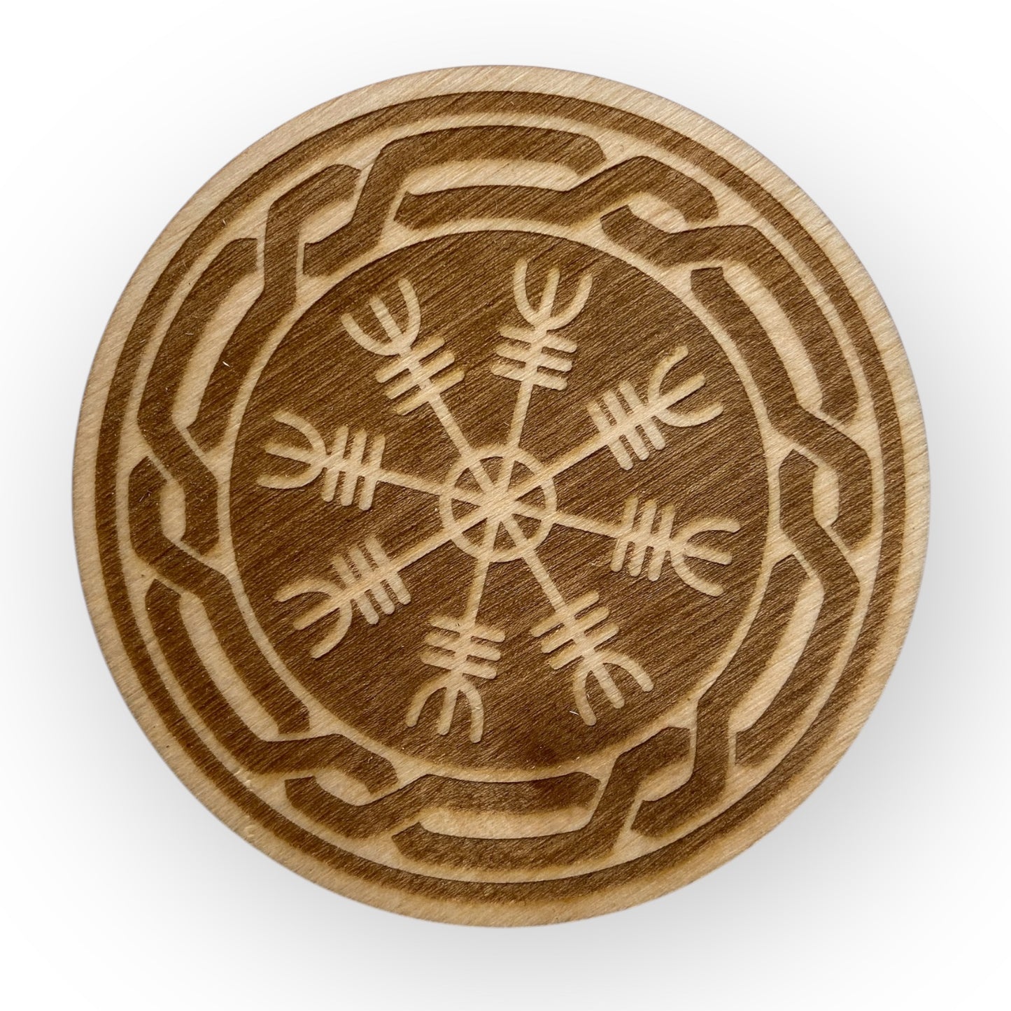 Glasunderlägg "Nordic Rune Coasters“