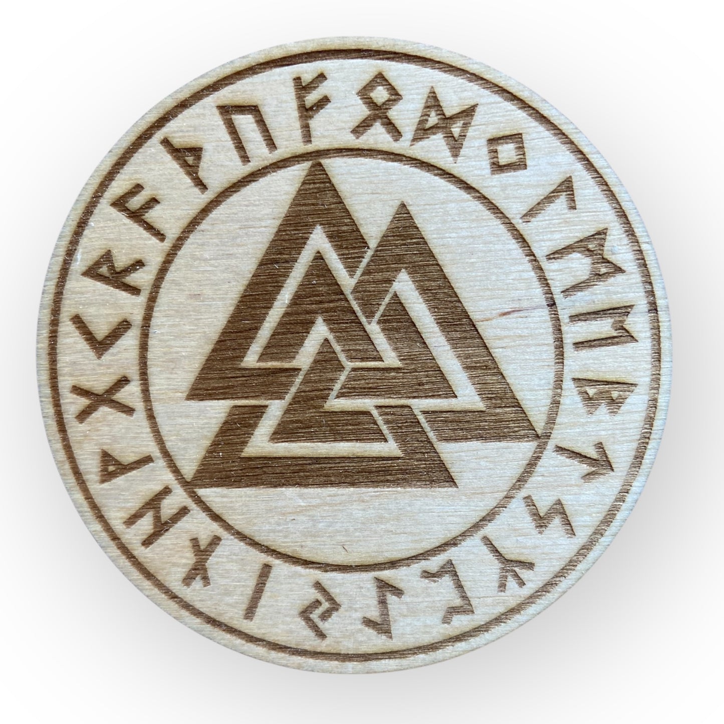 Glasunderlägg "Nordic Rune Coasters“