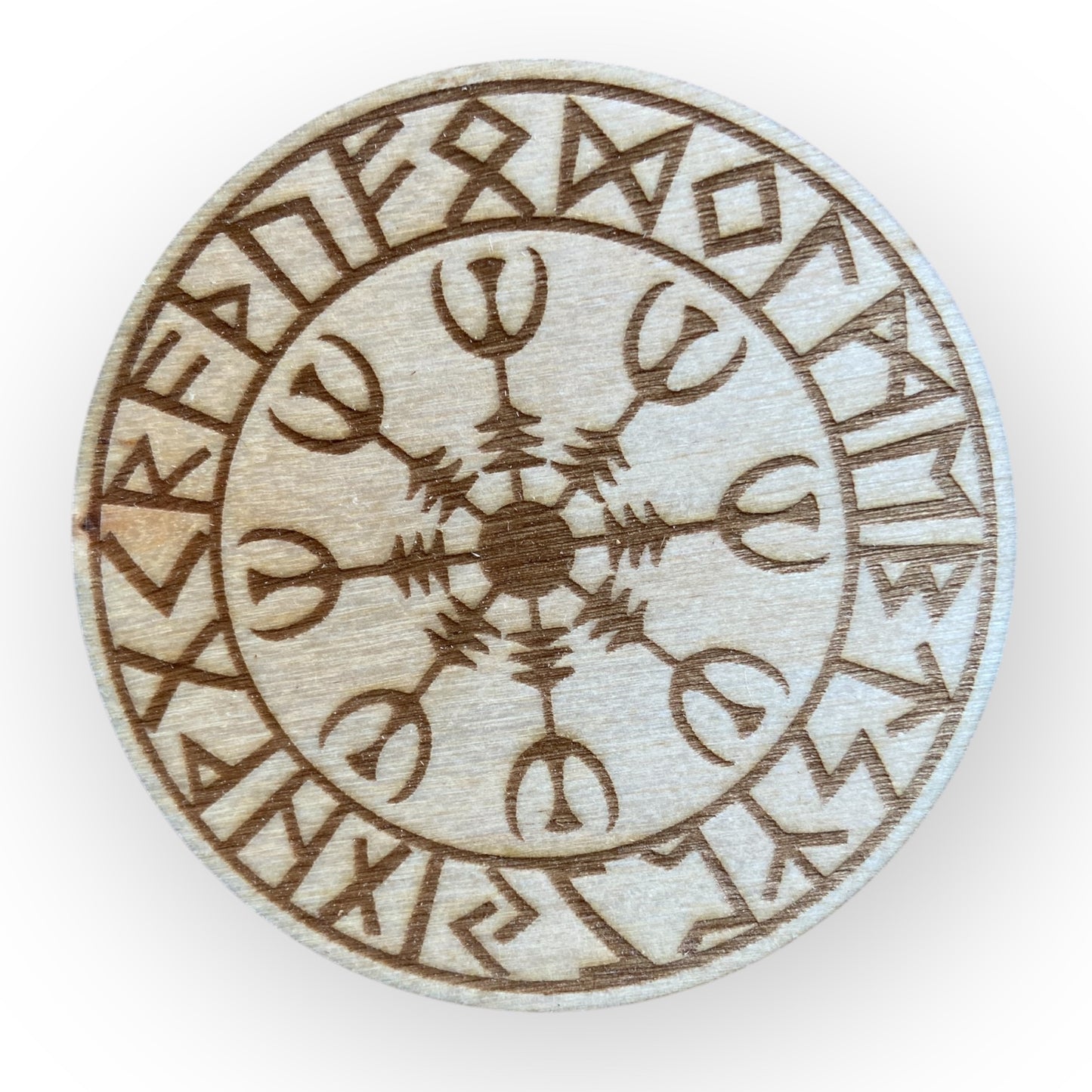 Glasunderlägg "Nordic Rune Coasters“