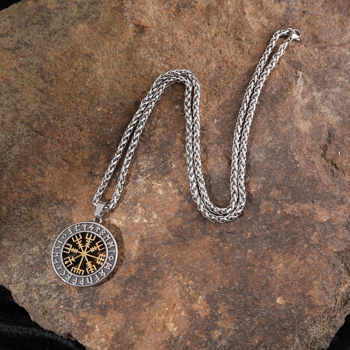 Halsband "Runkompass Vegvisir"