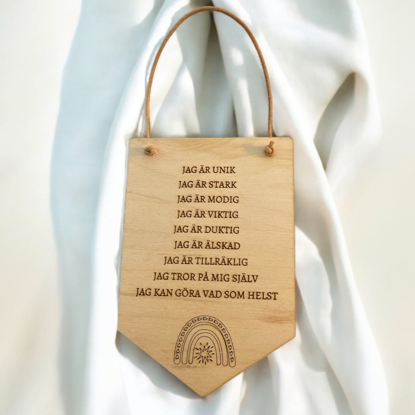 Väggdekoration för Barn "Jag är unik"