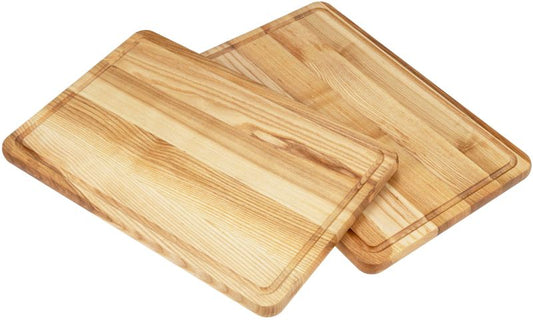 Robust skärbräda i oljad kärnask - 50x30cm