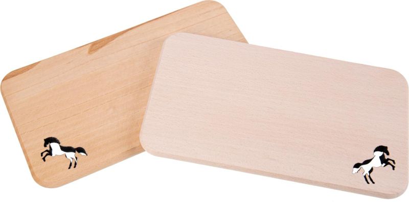 Cutting board made of FSC® alder with laser cut 22.5x12.5cm