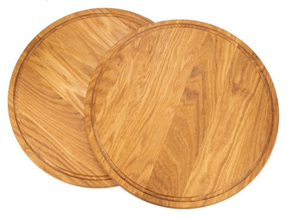 Round cutting board in FSC®-certified cherry wood - Ø 30 cm