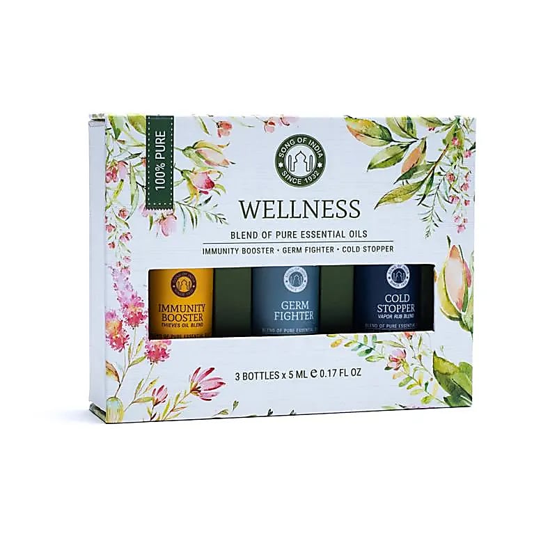 Pure essential Oil Set "Wellness" - Song of India