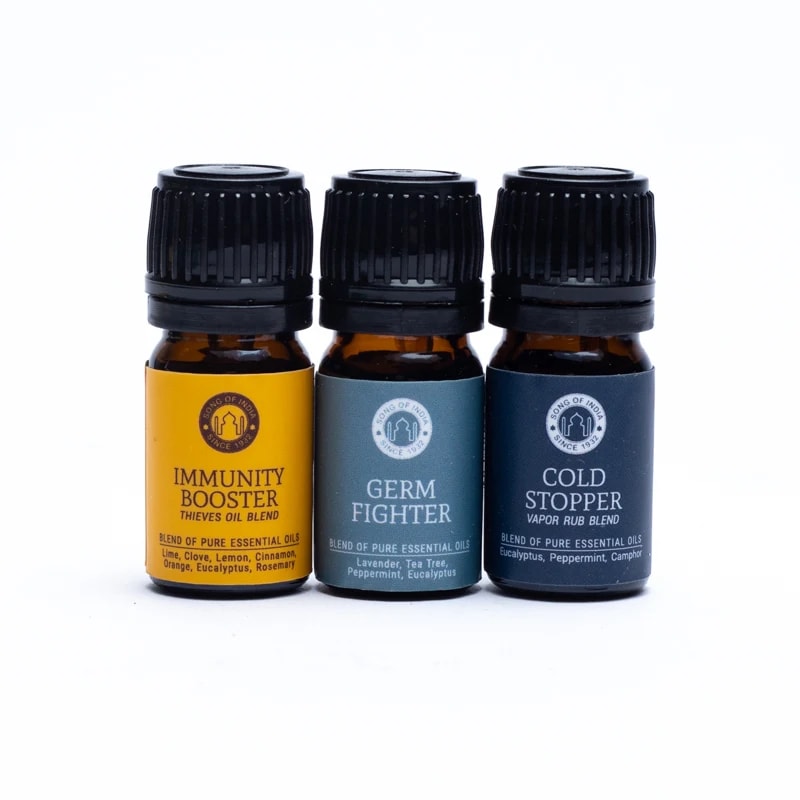 Pure essential Oil Set "Wellness" - Song of India
